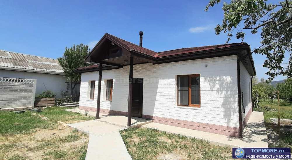 Объект № 75351  Продается одноэтажный дом 85 кв.м. на большом участке 15 соток! В селе Орлиное в красивейшем месте...