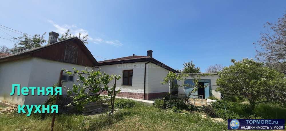 Объект № 75351  Продается одноэтажный дом 85 кв.м. на большом участке 15 соток! В селе Орлиное в красивейшем месте... - 1