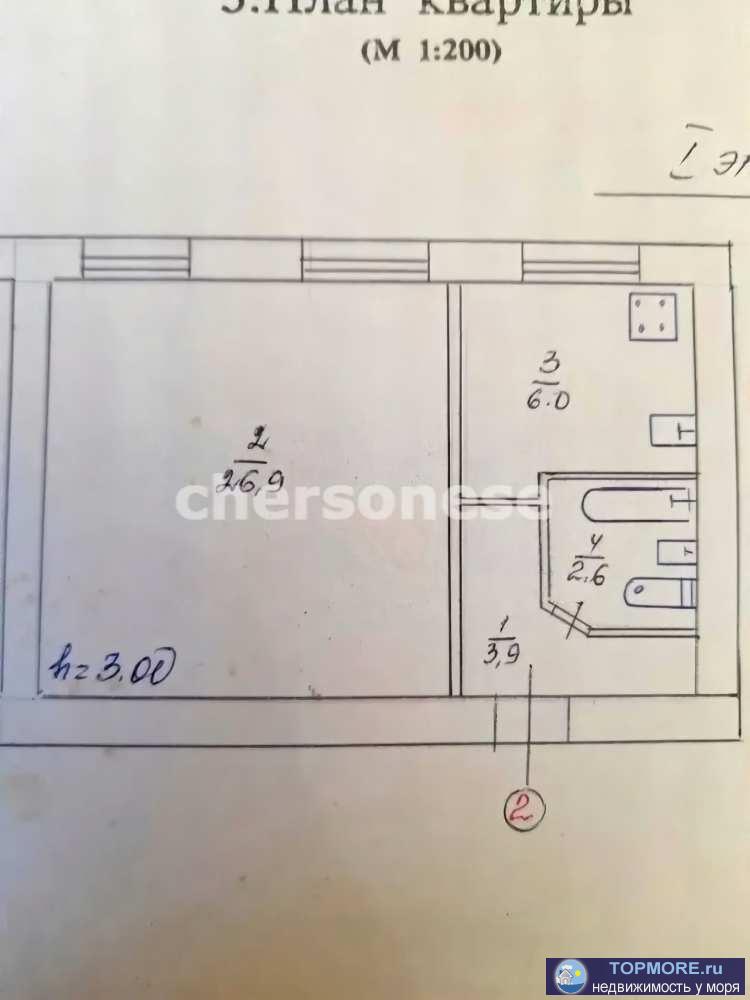 Предлагаем к продаже отличную однокомнатную квартиру в Балаклавском районе!  Хотите жить в доме с душой и характером?... - 2