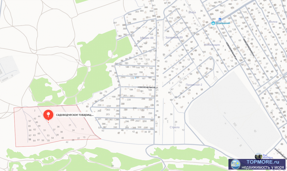 Объект № 75430  Продается участок для дачи в тихом месте в черте города в СТ "Скала-2".  Участок ровный... - 2