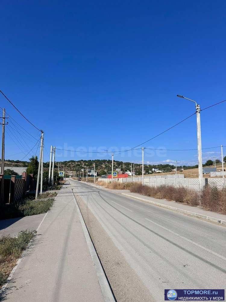 Срочная продaжа  участка ИЖС 5.9 сот. в Любимoвке, ул. Софьи Перовской.    Фасад 19.2 метров.  Асфальтированный... - 2