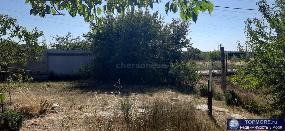 Объект № 75503  Продается большой ровный участок в СТ "Эллада" на Фиоленте.  Участок угловой 8,3 сотки... - 1