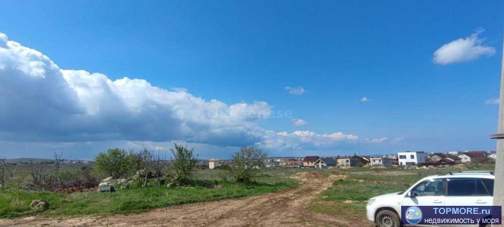 Перед участком нет домов, простор и вид на море !  Перспективное место как для строительства частного дома, так и для... - 1