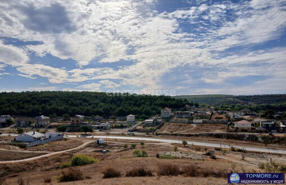 Предлагаем к продаже земельный участок 10 соток ИЖС на Северной стороне Севастополя!  Участок с прекрасным видом на... - 2