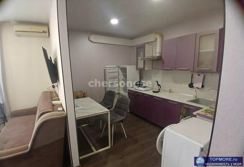 Продается уютная студия в новом доме 2012 года постройки!   Апартаменты площадью 39 кв.м находятся на удобном этаже... - 2