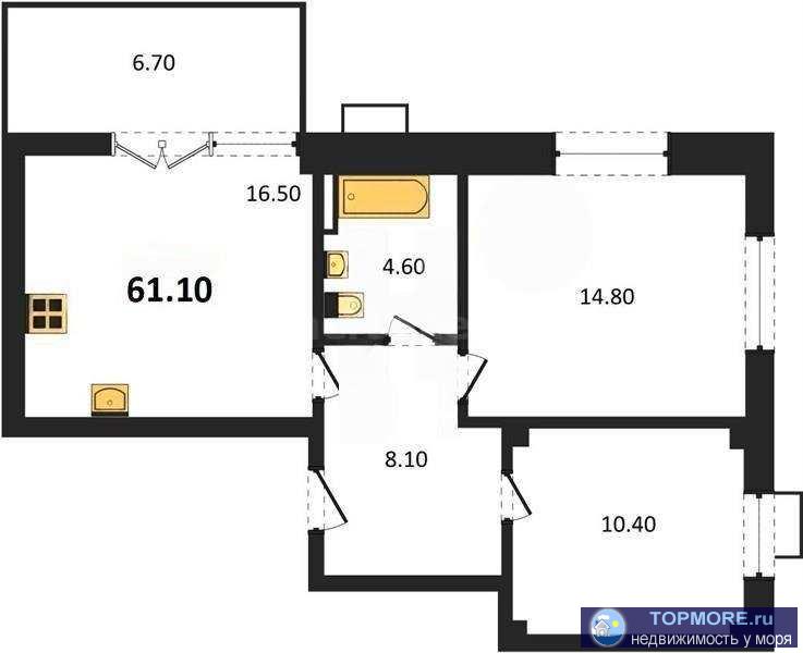 Жилой комплекс в районе Гагаринском Севастополя близко к морю и Парку Победы. Район известен культурной жизнью,...