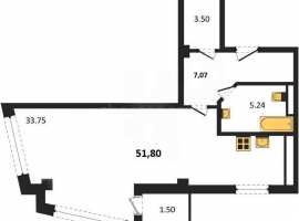 В самом центре Севастополя, на первой линии Черного моря в...