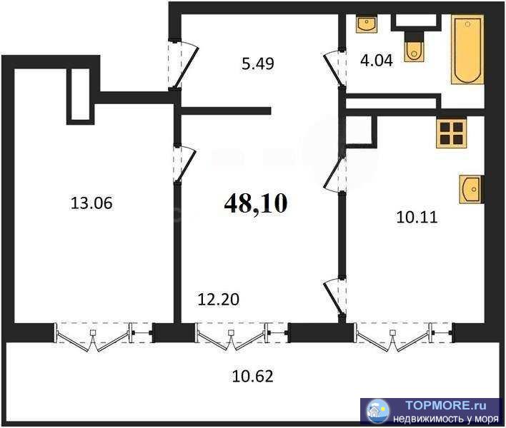 Жилой комплекс на берегу бухты Омега в Севастополе сочетает природу и комфорт. Современный пляж рядом. Архитектура в...