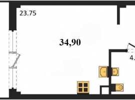 В самом центре Севастополя, на первой линии Черного моря в...