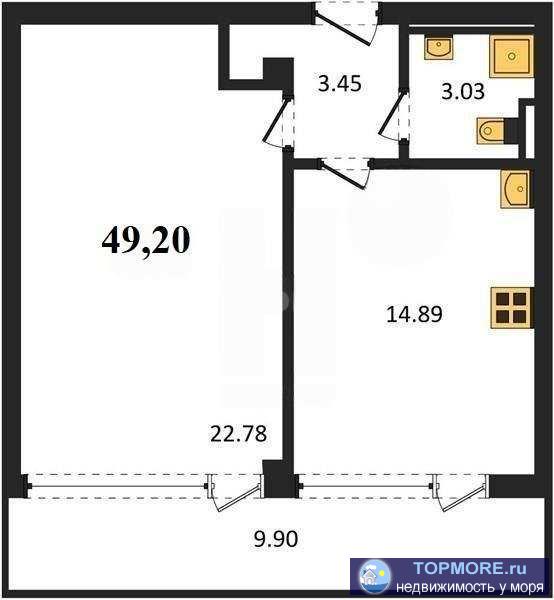 Объект № 75833  Расположившийся в Севастополе жилой комплекс находится вблизи Черного моря и крупного Парка Победы....