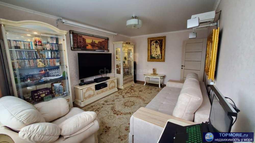  Светлая 2‑комнатная квартира 64 м²  Классная планировка изолированных комнат, кухни, гостиной и  санузла.  Ока на... - 1