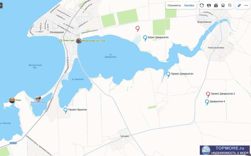 Продам: участок площадью 100 соток. Расположение: с.п. Межводненское, в 2 км от крупнейшего озера Джарылгач, входит в...