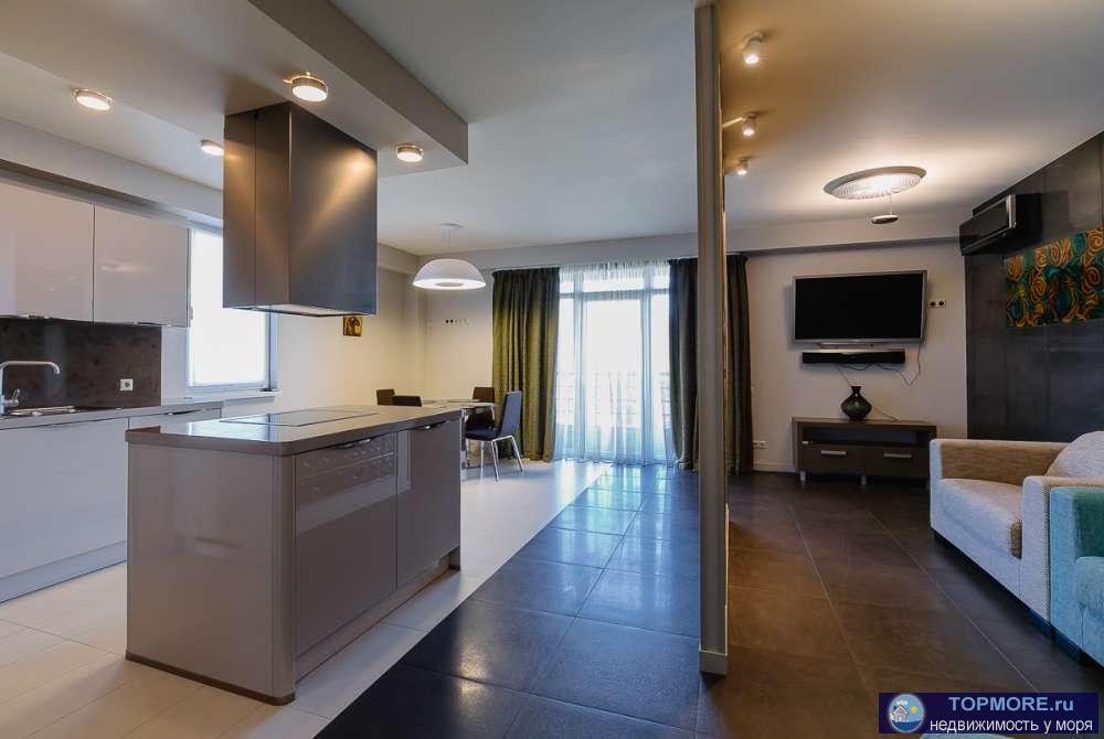 Продается квартира в самом центре Сочи, вид на море,  ЖК Панорама, общей площадью в 96 м2, готова к заселению,  8...