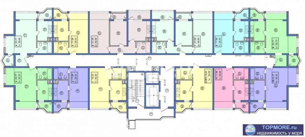 ЖК Мацеста Парк современный, многоквартирный 15-ти этажный жилой комплекс, класс застройки бизнес. Дом расположен на...