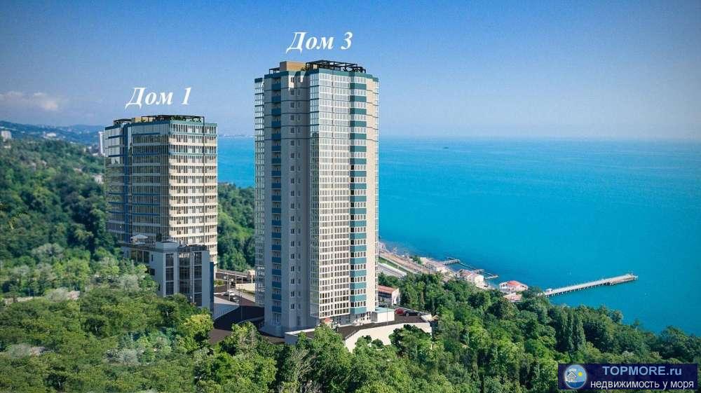Квартира в Жилом комплексе Бизнес-Класса, в микрорайоне приморье! Сногсшибательный вид на море! До моря 450 метров!... - 1