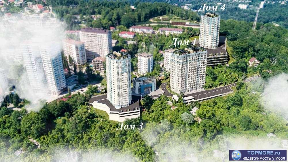 Квартира в Жилом комплексе Бизнес-Класса, в микрорайоне приморье! Сногсшибательный вид на море! До моря 450 метров!... - 2