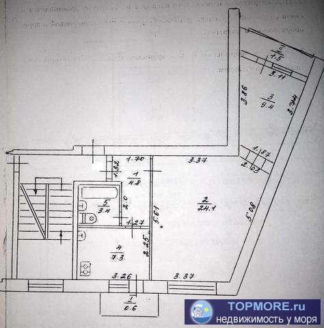 г Феодосия, бульвар Старшинова. Продажа 2 комнатной квартиры общей площадью 51,1 кв.м. квартира находится на 3 этаже...