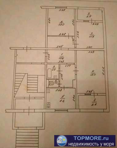 Продается 3-х ком квартира, 76 кв м.в Ближних Камышах, по ул. Дружбы, после качественного ремонта. Все комнаты... - 1