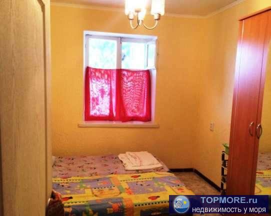 Продается дом в Крыму, пос. Наниково 3 км до моря 4 комнаты, кухня. теплый пол. Туалет, душ ( отдельное строение)