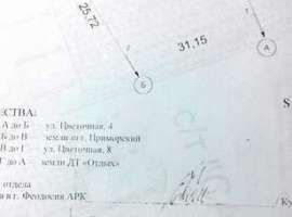 Продается земельный участок 8,54 сотки в пгт Приморский, СПК Садко.
 