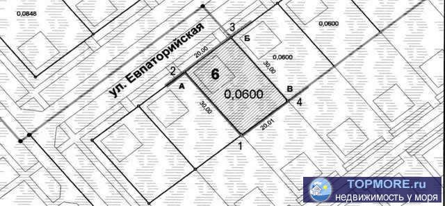 Продается участок 6 соток, ИЖС по адресу г.Феодосия, ул. Евпаторийская. Обеспечен подъездными путями с твердым...