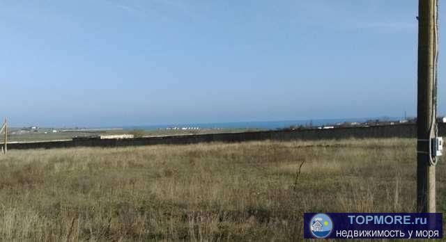 Участок с видом на море, ровный. На участке свет с счетчиком, вода и газ на границе участкак. До пляжа 'Песчаная... - 2