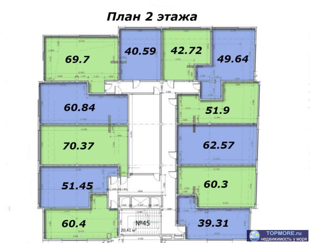 ЖКна Тоннельной 2 Жилой комплекс бизнес-класса расположился в центральном районе г. Сочи. Благоустроенный район с...