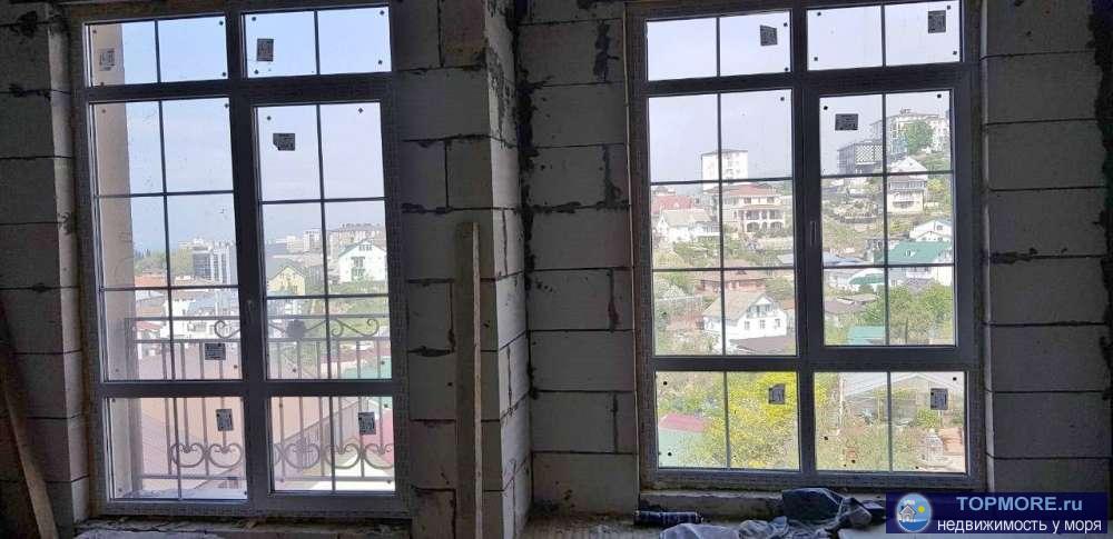  1-комн. квартира с панорамным видом на море. Остановка транспорта санаторий Изумруд. Квартира видовая.  2 этаж, но... - 1