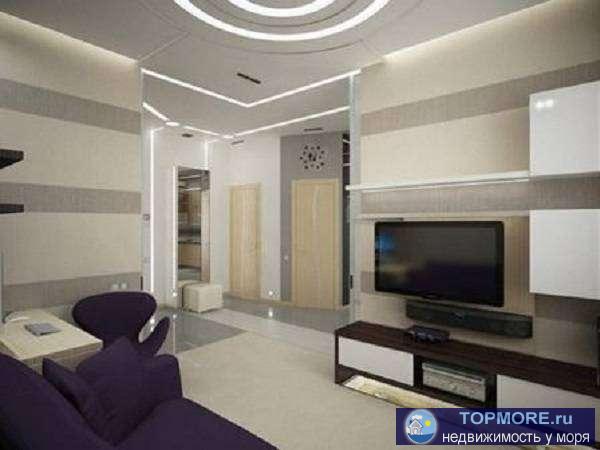 Продаю квартиру в новом доме. Легко планируется спальная и просторная кухня-гостиная либо полноценная двухкомнатная.... - 2