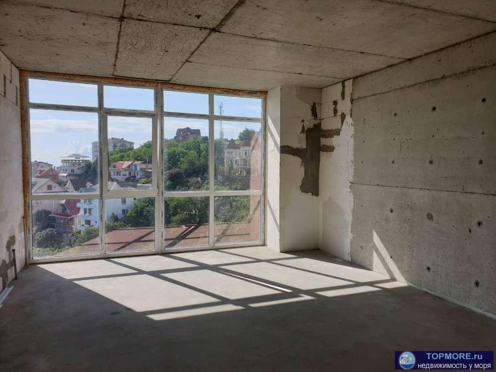 1комнатная квартира в доме бизнес-класса, витражное остекление, великолепный вид на море! - 1