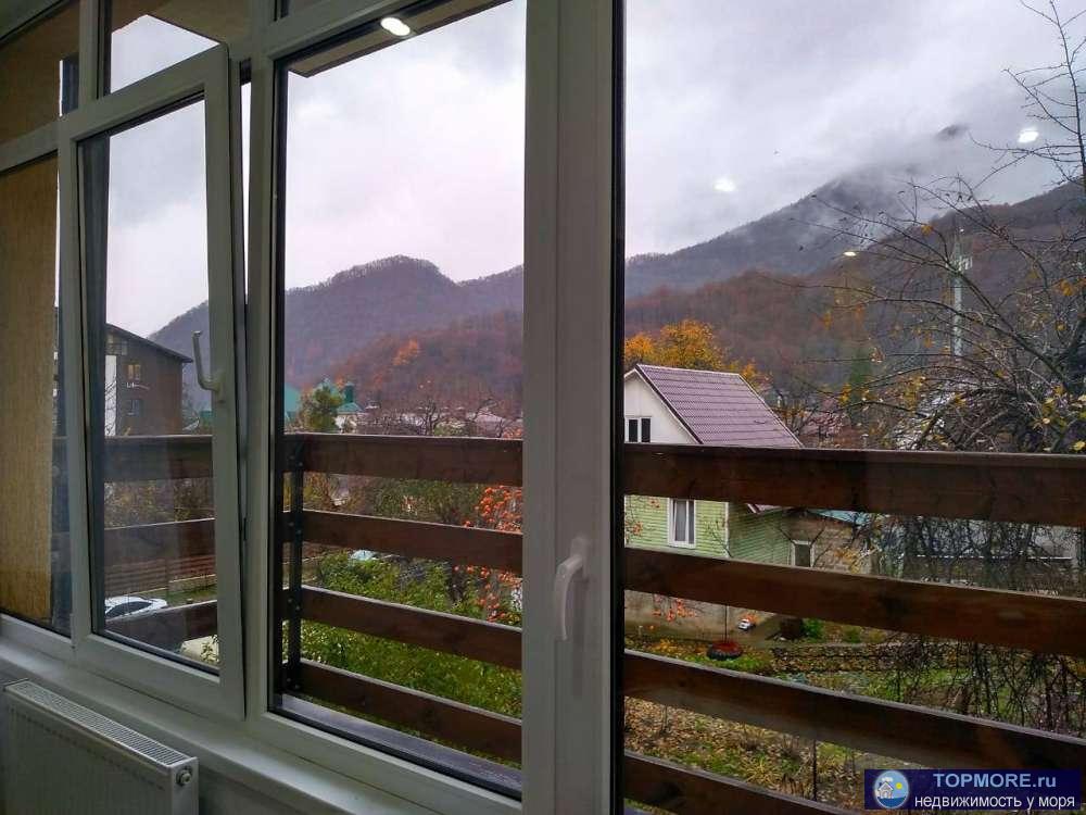 Продаю полуторокомнатную квартиру в спальном районе Красной поляны. Ремонт, мебель, два видовых балкона. Газовая...