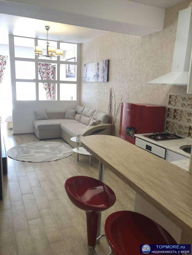 Продаю однокомнатную квартиру с ремонтом, мебелью и техникой в ЖК Каньон Дагомыс, квартира общей площадью в 36 кв.м.,... - 1