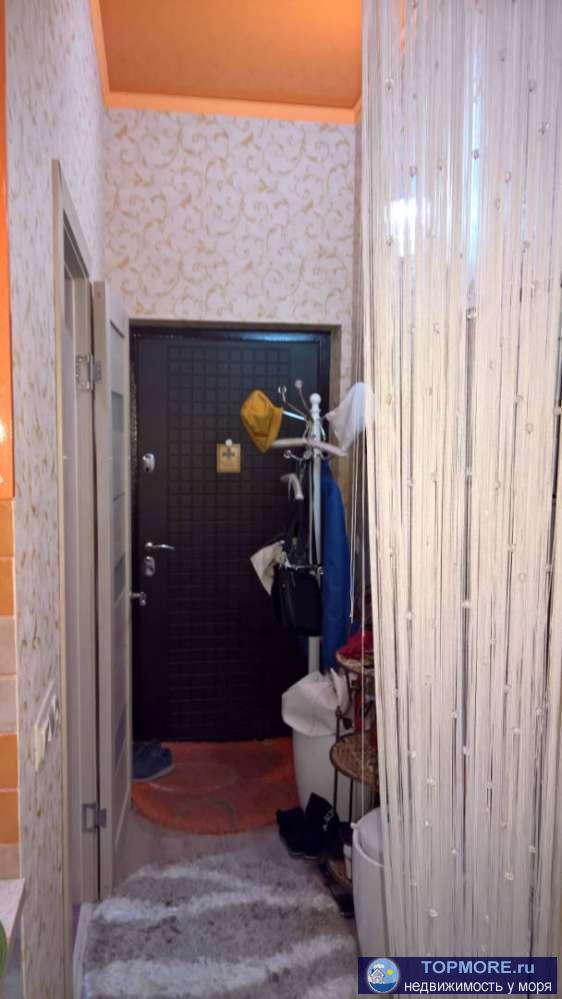 Студия в Романовском с балконом, видом на море, ремонтом, мебелью (частично). - 2