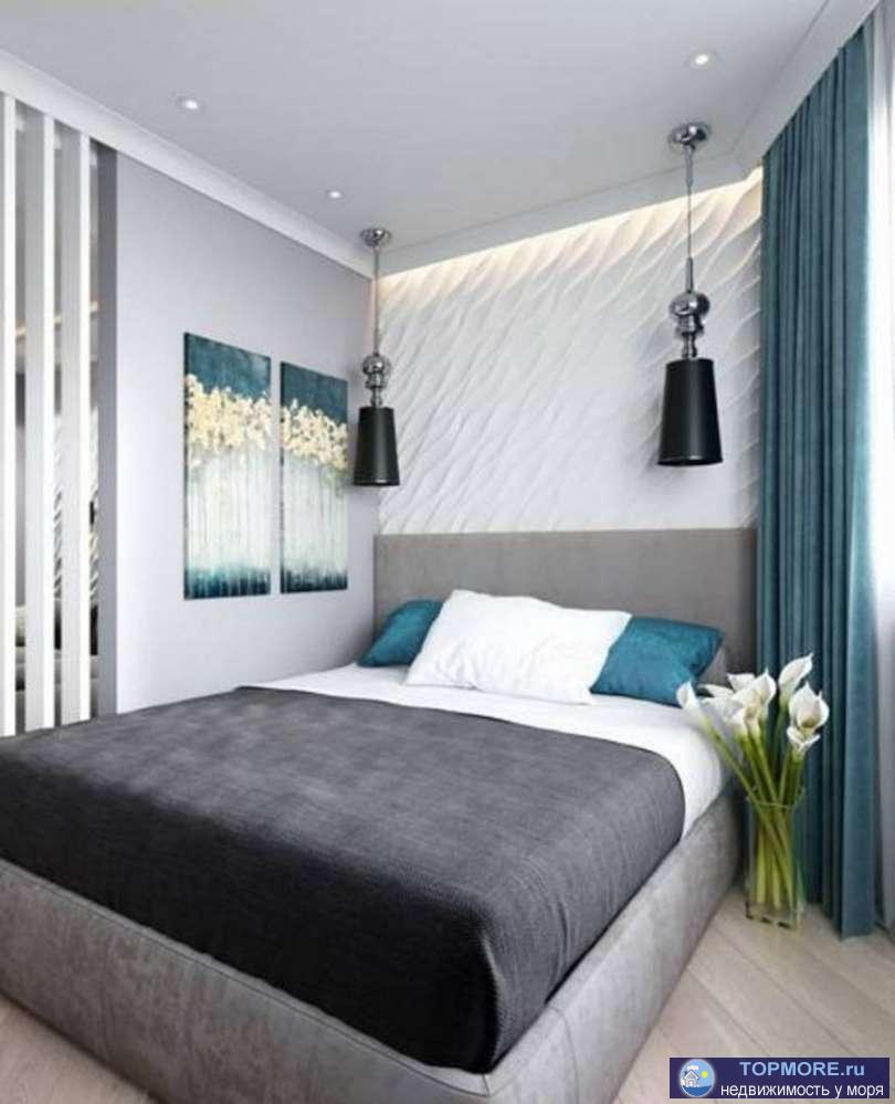   Квартира с мремонтом и мебель с видом на речку.