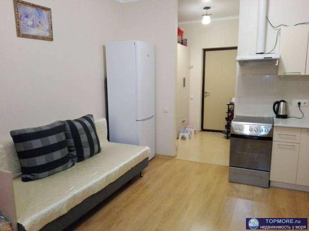 Продаю уютную квартиру-студию в ЖК Остров мечты  с хорошим ремонтом, техникой и мебелью. С балкона квартиры...