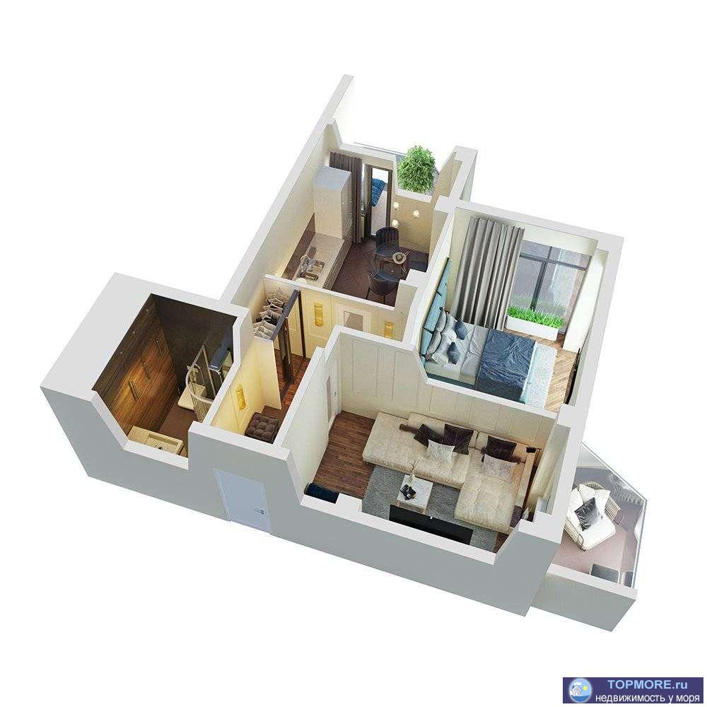 Ищите 2-хкомнатную квартиру в Самом центре  Сочи? Бизнес - класса?  С Парковкой? С панорамным видом  на море, на...