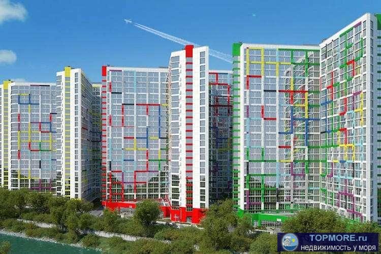 Продажа / Квартиры, Сочи, Пластунская улица, 4 500 000 р. ЖК Раз. Два. Три! - это современный жилой комплекс в центре Сочи, состоящий из 3 многоквартирных жилых домов со... - 1