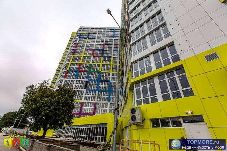 Продам квартиру в ЖК РАЗ ДВА ТРИ. Боковой вид на горы. - 1