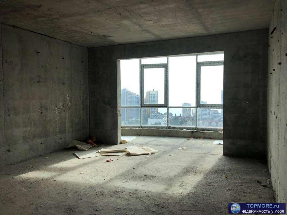 2-х комнатная квартира с балконом с панорамным видом на море в центре города Сочи в доме бизнес-класса, собственная... - 1