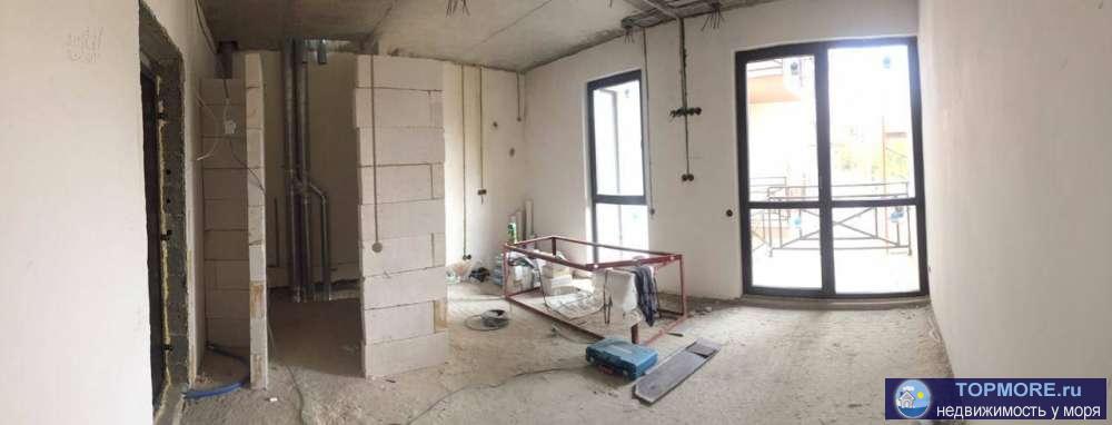 Продам квартиру в ЖК ''Резиденция'' 2, улица Клубничная. 3 этаж, 23,3 м2. Панорамное остекление и балкон,...