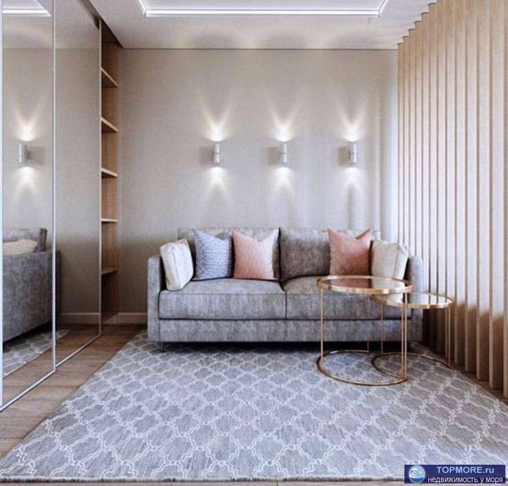 Продается квартира площадью 33м2 в жилом комплексе Сияние Сочи по ул. Виноградная. Квартира видовая, с открытым... - 1