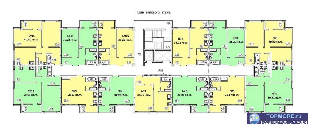 продаю 1к квартиру в Сочи Дагомыс ЖК Кватро. - 1