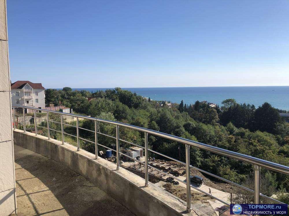 Пентхаус общей площадью в 227 кв.м., двухуровневый в ЖК Немецкий Проект, Сочи, район Бытхи, расположенный на 5 и 6...