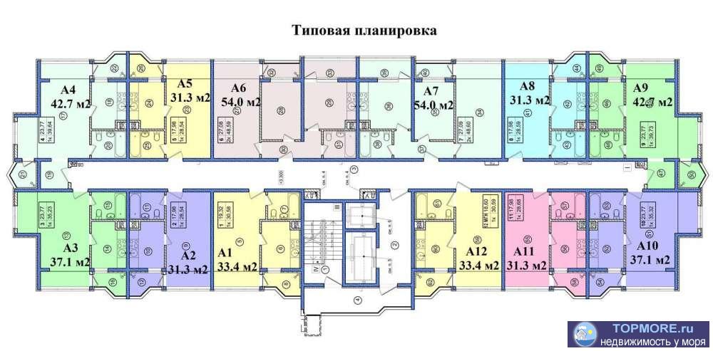 Продажа / Квартиры, Сочи, Аллея Челтенхема улица, 6 500 000 р. Продается двухкомнатная квартира в эксклюзивном жилом комплексе бизнес-класса, расположенном в одном из самых...