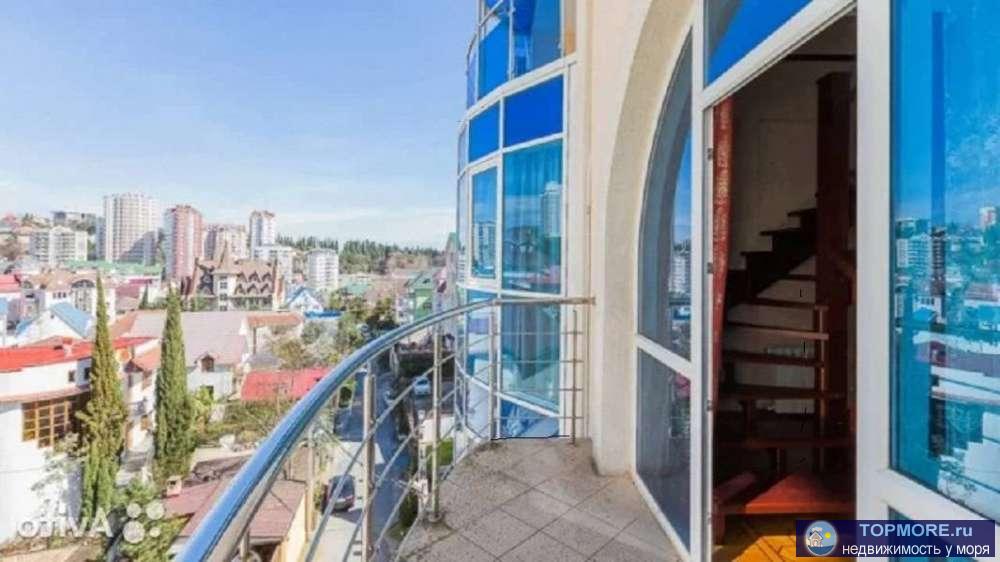 Продается шикарная 2 - х уровневая квартира, на самом богатом и спокойном районе Сочи, Сан узлы итолянские, техника...