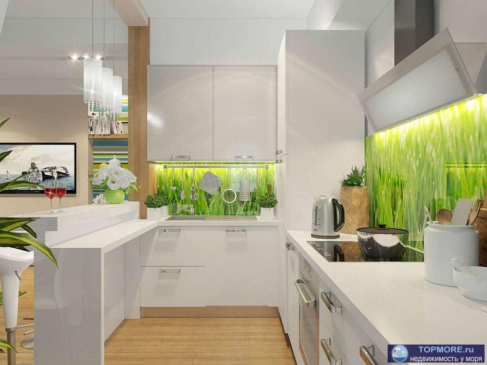 Квартира расположена, на 7 этаже семиэтажного дома. Распланирована на кухню-зал с двумя балконами, две небольшие...