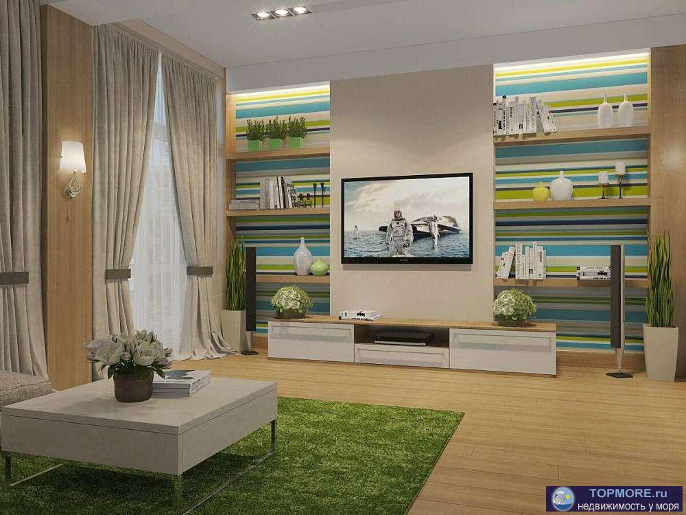 Квартира расположена, на 7 этаже семиэтажного дома. Распланирована на кухню-зал с двумя балконами, две небольшие... - 1