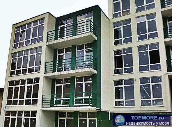 Продаю квартиру в новом доме, отделка чистовая, подведен газ, установлен двухконтурный газовый котел, витражное... - 1