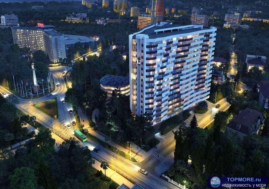 Панарамный вид на море и город в ЖК бизнес класса. Просторная, светлая квартира с широкими балконами в каждой... - 1