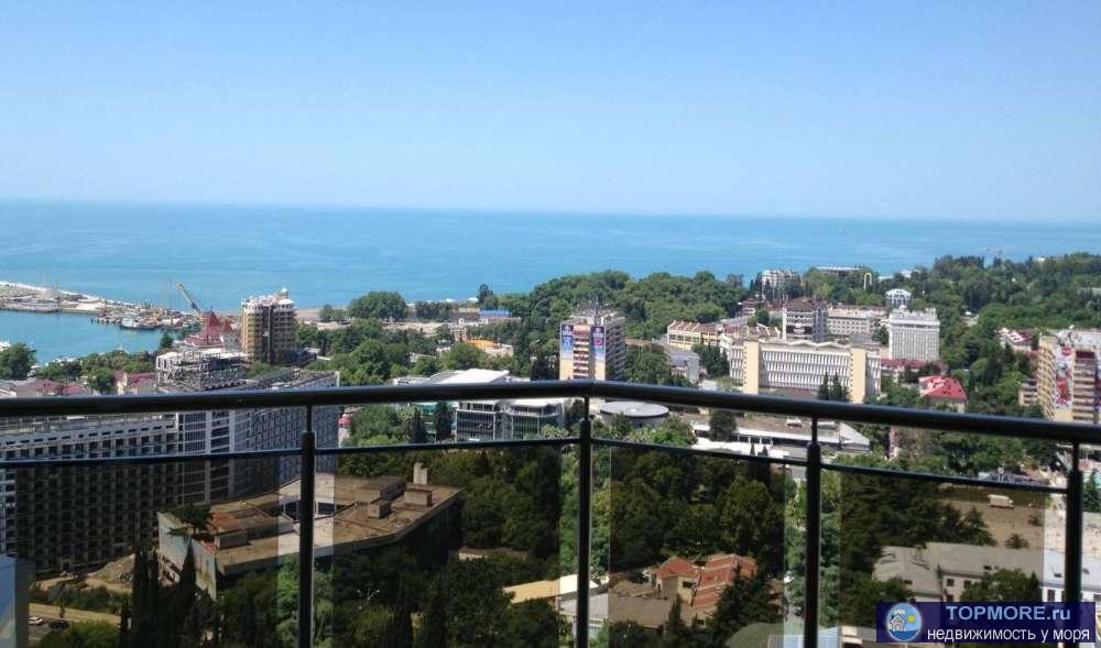 Панарамный вид на море и город в ЖК бизнес класса. Просторная, светлая квартира с широкими балконами в каждой... - 2